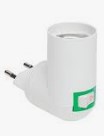 SOQUETE E27 COM PLUG MACHO 90° 4A DECORLUX